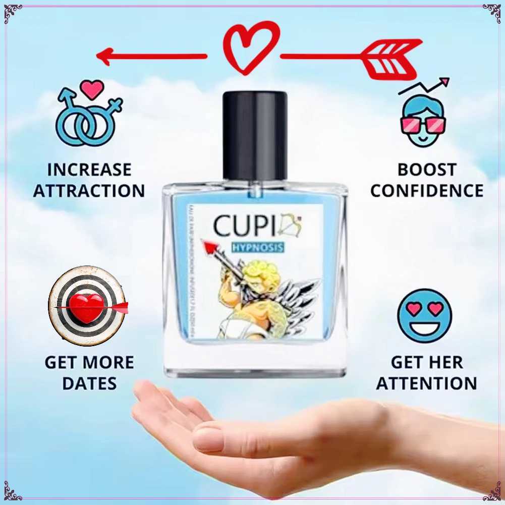 Cupid Hypnosis perfume pheromone perfume for men attracts women for a long time Cologne flirting perfume for women dating body sprayXJ20321