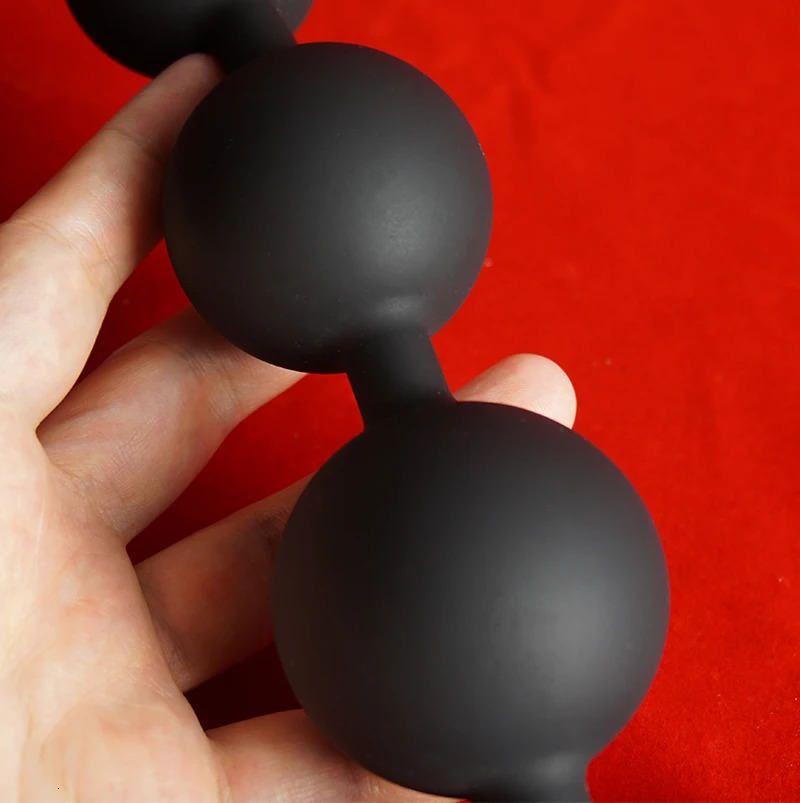 Silicone Anal Beads DilatorBig Annals BallsLong Ass Anus But Butt PlugAnalplug Buttplug ButplugAnalsex Prostate Sex Toys 250320