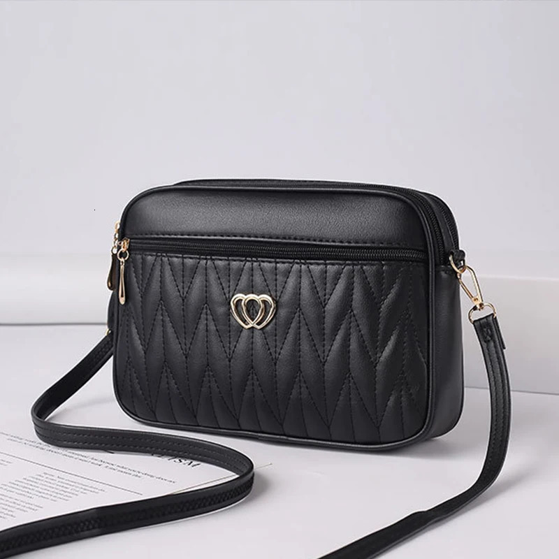 Women 2024 Sac A Main High Quality Soft PU Leather Purses And Handbags Women Bags er Women Shoulder Crossbody Bags 250314