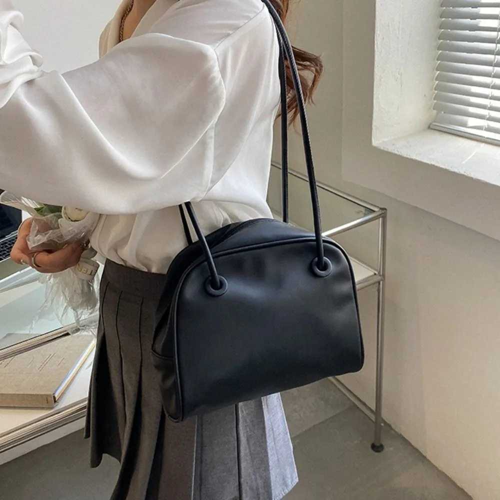 Handbags for Women Retro High-quality Stitching Shoulder Underarm Bag Niche Design Autumn New Temperament Fashion Crossbody Bags Y250320