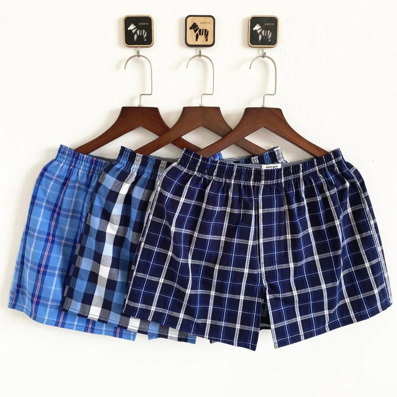 310PCS Mens Underwear Boxers Large Size Shorts Cotton Aro Pants Pajama Sleeping Soft Pure Boxer 250320