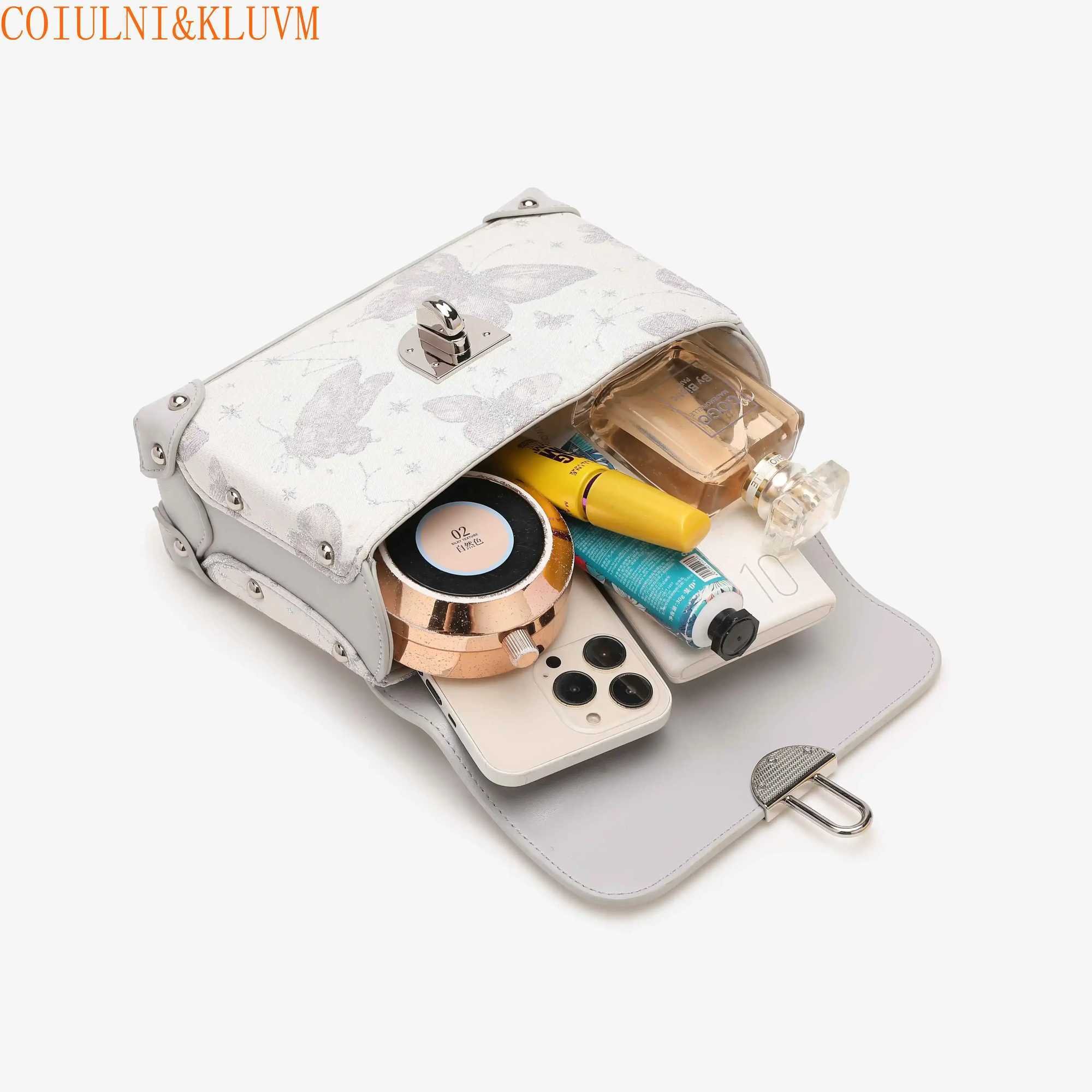 (COIULNI KLUVM) Womens handbag shoulder bag cross body bag travel bag sweet style designer chooses handbag messenger bag women Y250319