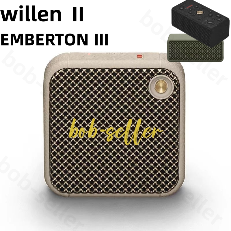 Home speakers Wireless bluetooth Charge Speaker Mini Portable IPX7 Waterproof Portable Speakers Computer Outdoor Music Heavy Bass EMBERTON 3 willen2