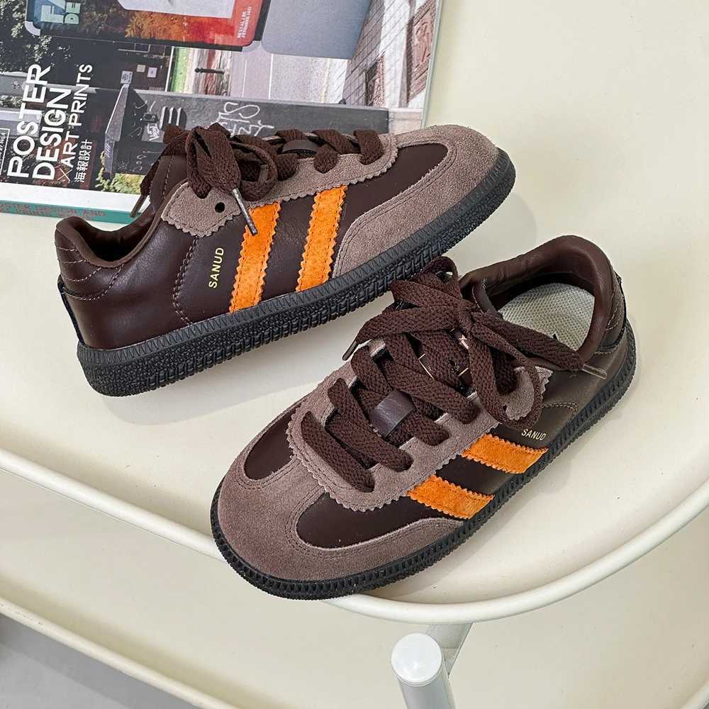 New childrens sports shoes 2024 childrens fashion shoes for girls tennis shoes white tennis shoes for boysT250321