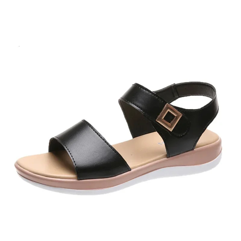 Women Sandals Comfy Roman Wedge Low Heels Beach Shoes Retro Womens Fashion 250321BJ - view 6