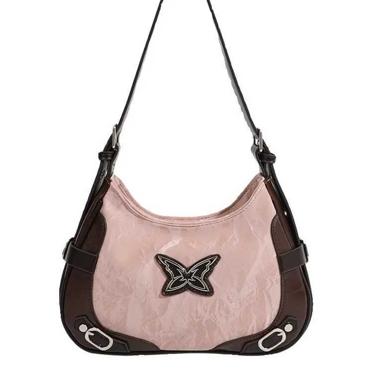 Bags for womenbags for women trend 2024Female Motorcycle Underarm Bag Original High Grade Single Shoulder Bag Crossbody Bag Y250319