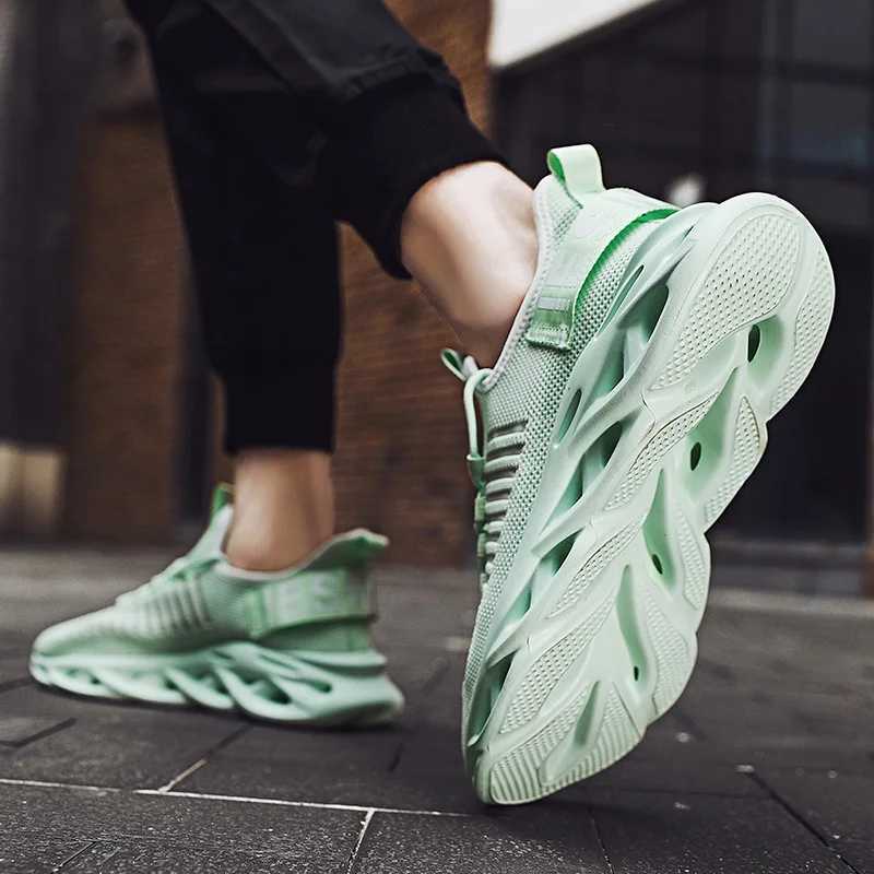 Mesh Casual Shoes Mens Shoes Breathable MENS Sneakers Lace-up Lightweight Plus Size MENS Tennis Shoes Black White Brown Green Y250320