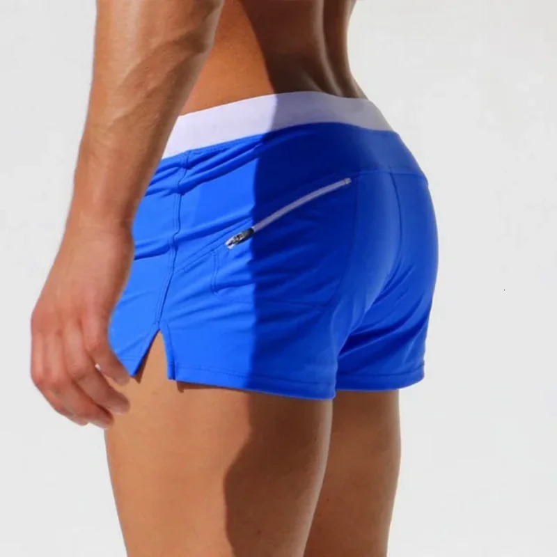 Summer waterproof quick drying swimsuit mens fashionable multicolor comfortable bottom boxing underwear beach shorts 250320