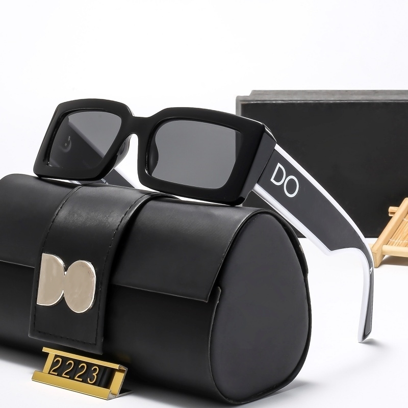 Mens 2223 Designer Sunglasses Outdoor Shades women fashion luxury Full Frame Sunshade mirror polarized UV400 protection Glasses With box dh648