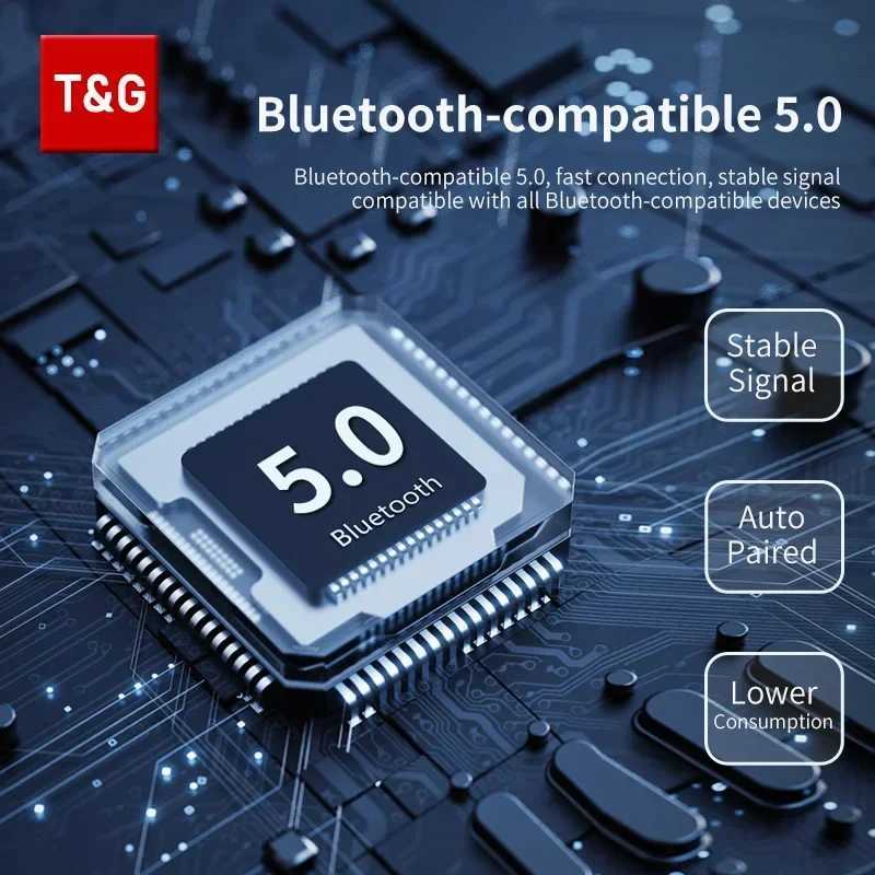 TG117 BT Speaker Portable Wireless Speaker Outdoor Waterproof Stereo Surround Supports TF Radio altavoz BT M250321