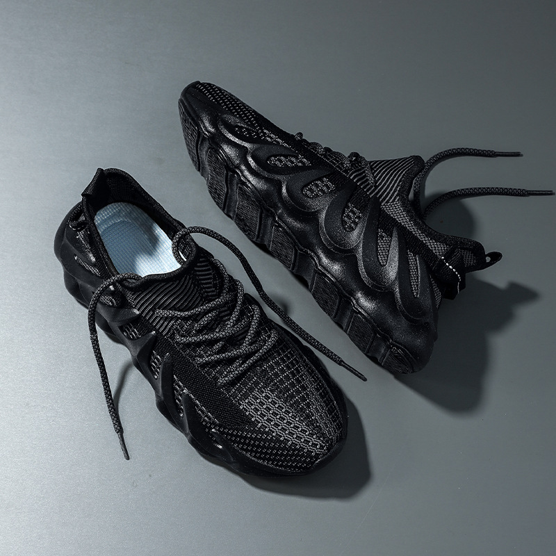 Free shipping 2025 New arrival women fashion sneakers black gray sport running shoes breathable hot athleisure runners trainers men Soft sole comfort 