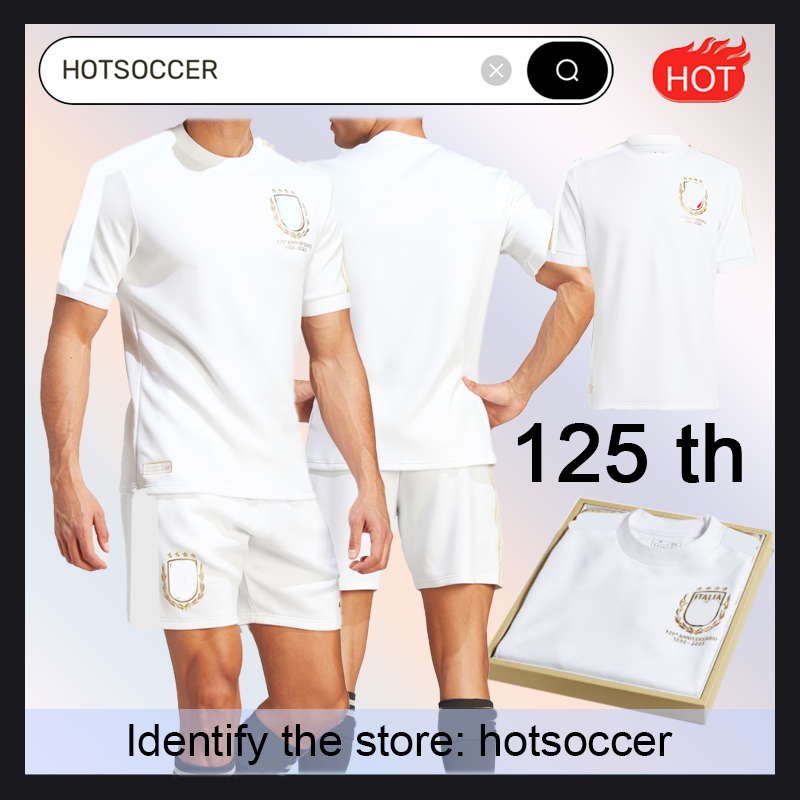 125th Anniversary Italian Football soccer jersey men and kids Lana Cevenini I Cali Rizzi Fossati Capello Varisco HOTSOCCER