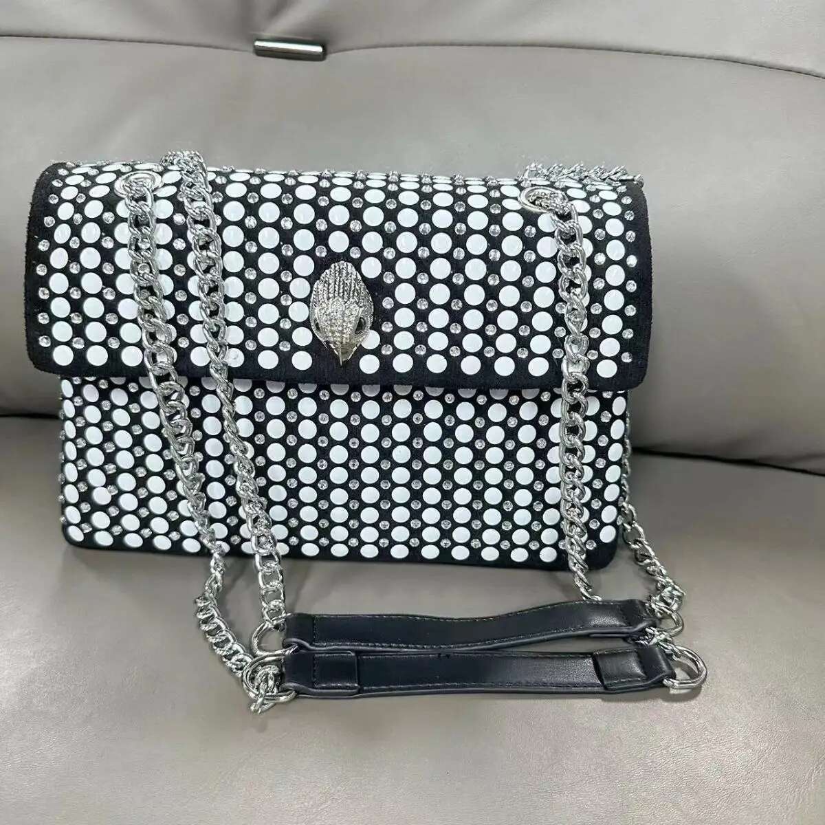 Single Shoulder Crossbody Chain Fashion All Match Women S Flashhand Bags Purses Hawk Head Bag Shoulder Bags