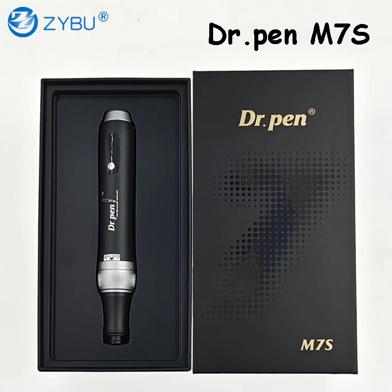 Dr.pen Ultima M7S Professional Micro Derma Pen Wireless Electric Skin Repair Tool Dermapen Kit Needling Stamp Meso Therapy MTS Device 2pcs Cartridge 1