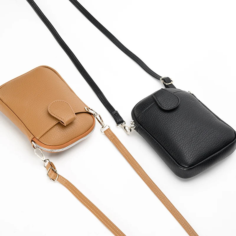 Cross-border small bag for women 2024 fashion versatile mobile phone bag exquisite simple shoulder crossbody bag small round 250314