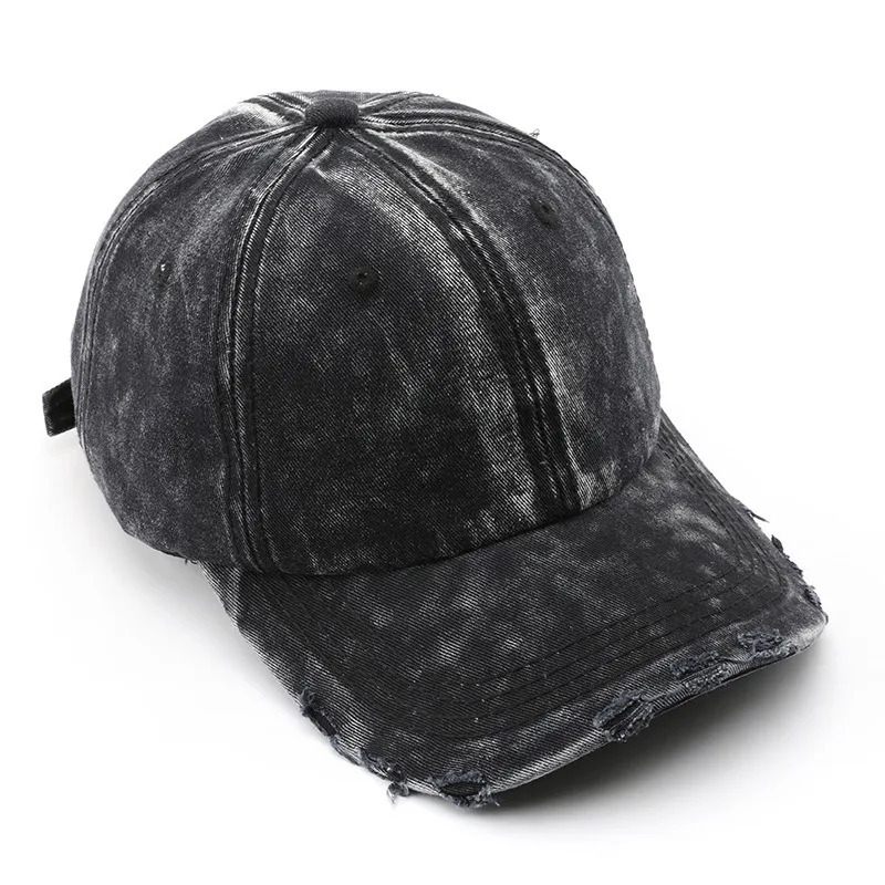 Tie-Dyed Japan Yabi Washed Denim Cotton Baseball Cap Men Women Bone Soft Material Y2K Dad Hat Trucker Caps Gorras 250320