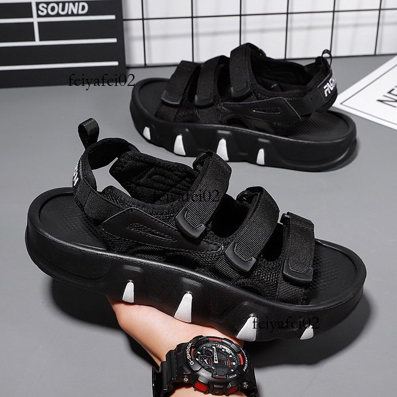 Top Sandals for men 2025 new style men's summer outdoor leisure thick sole height increasing outdoor wear sports fashion trend beach shoes 8d