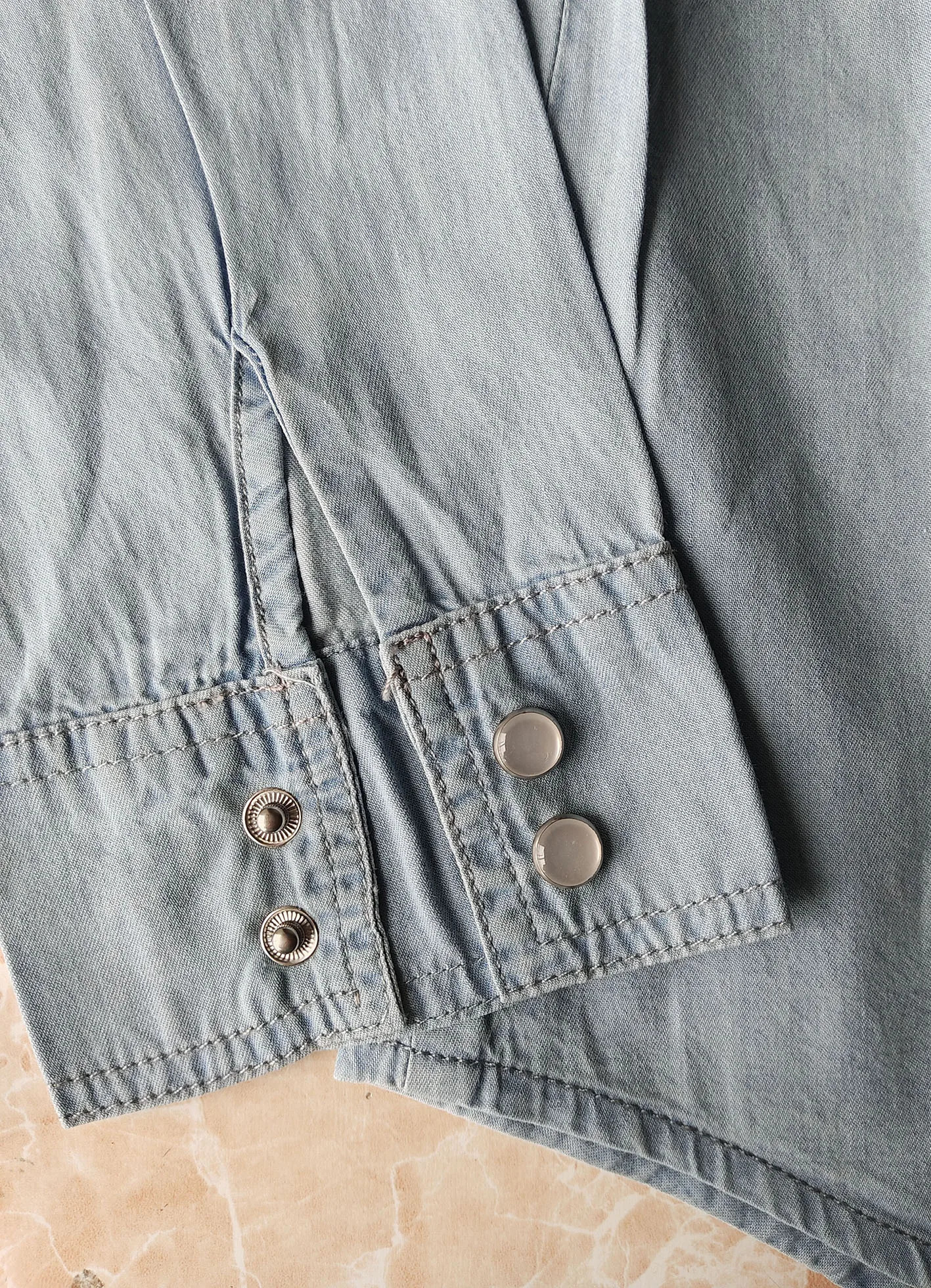 Womens shirt denim long sleeved spring outfit blue lapel shirt Blusas Mujer De Moda 250317