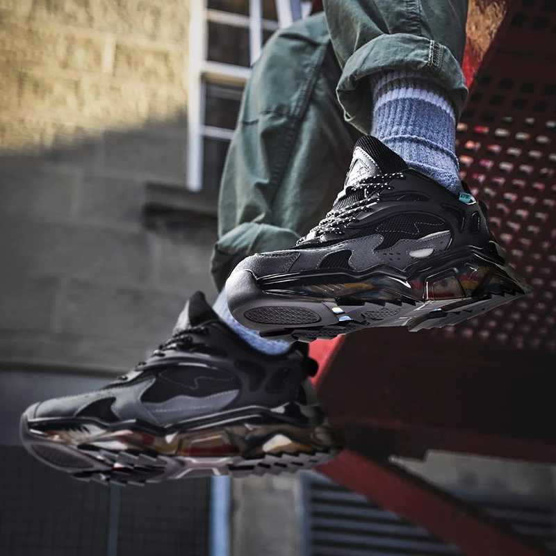 New autumn short and chubby sports shoes breathable ultra-fine fiber mens shoes for running high-quality leisure benches comfortable and fashionable s