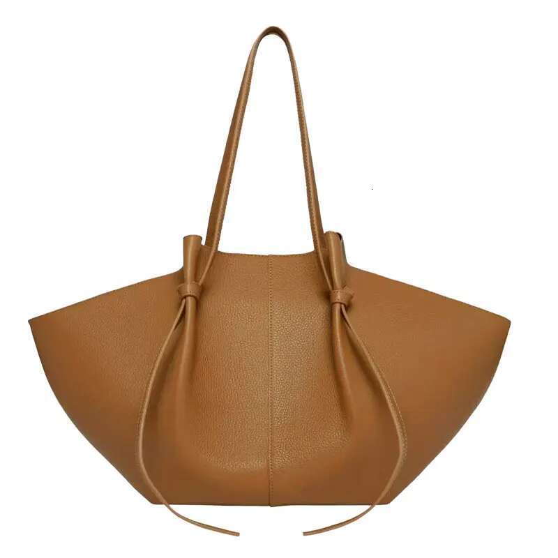 Designer bag New Fashion Women's Split Leather Underarm Handbag Single Shoulder Wing Large Capacity Dumpg Tote Bag