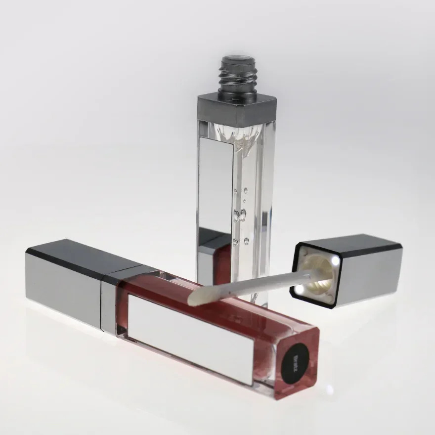 Lip Gloss with Led Light and Mirror Private Label Lipstick Liquid Shiny Colors P42 P43 P90 P143 250317