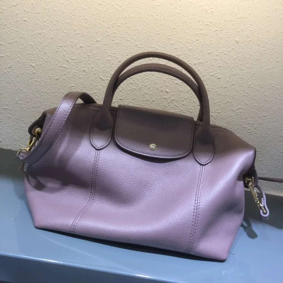 Genuine Women's Retro Shoulder Bags 2023 New Soft Leather Totes Ladies Crossbody Bag High Quality Classic Handbags Black