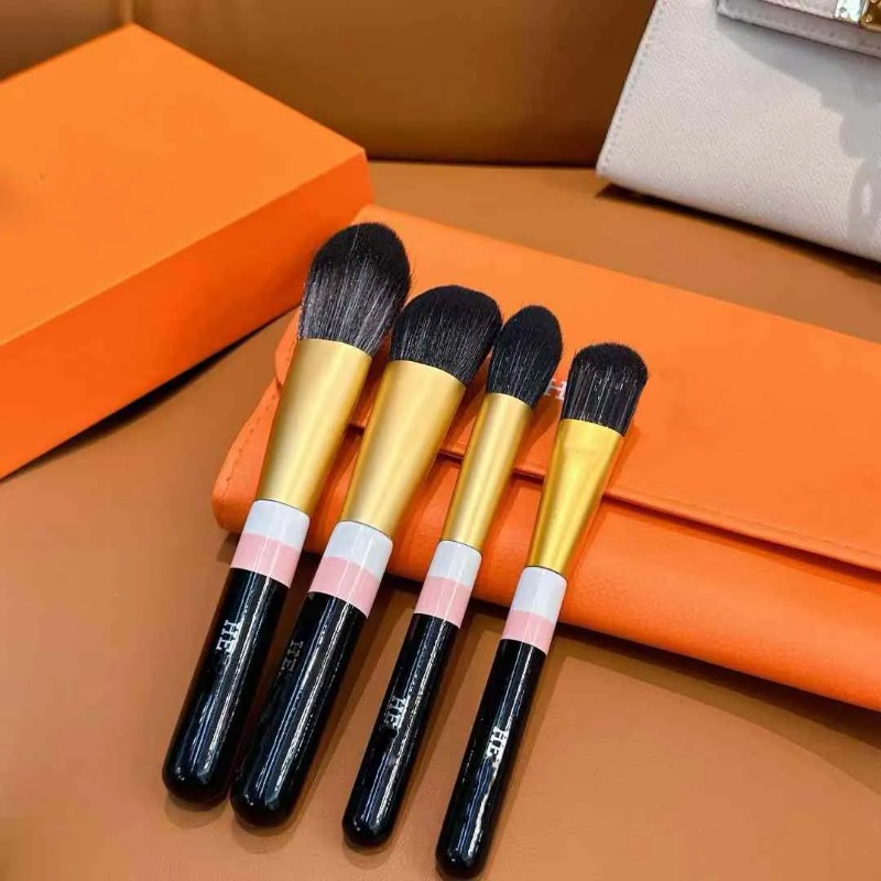 Designer Makeup Brushes Wool Loose Powder Correcting BrushBlush Foundation Brush Complete Gift Set