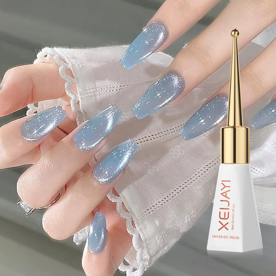 1pc 10ml Chili Peppers Magnetic Cat Eye Chrome Nail Powder Chameleon Metallic Nail Art Glitter Powder For Gel Polish DIY Home Na 250319