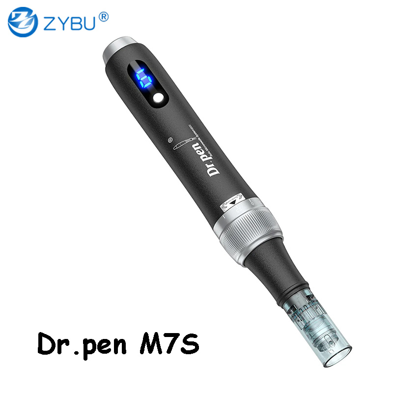 Original Dr.pen Ultima M7S With 2pcs Cartridge 16pin Needles Wireless Skin Care Derma Pen Micro Needling MTS Dermapen Face Rejuvenation Mesotherapy Ma