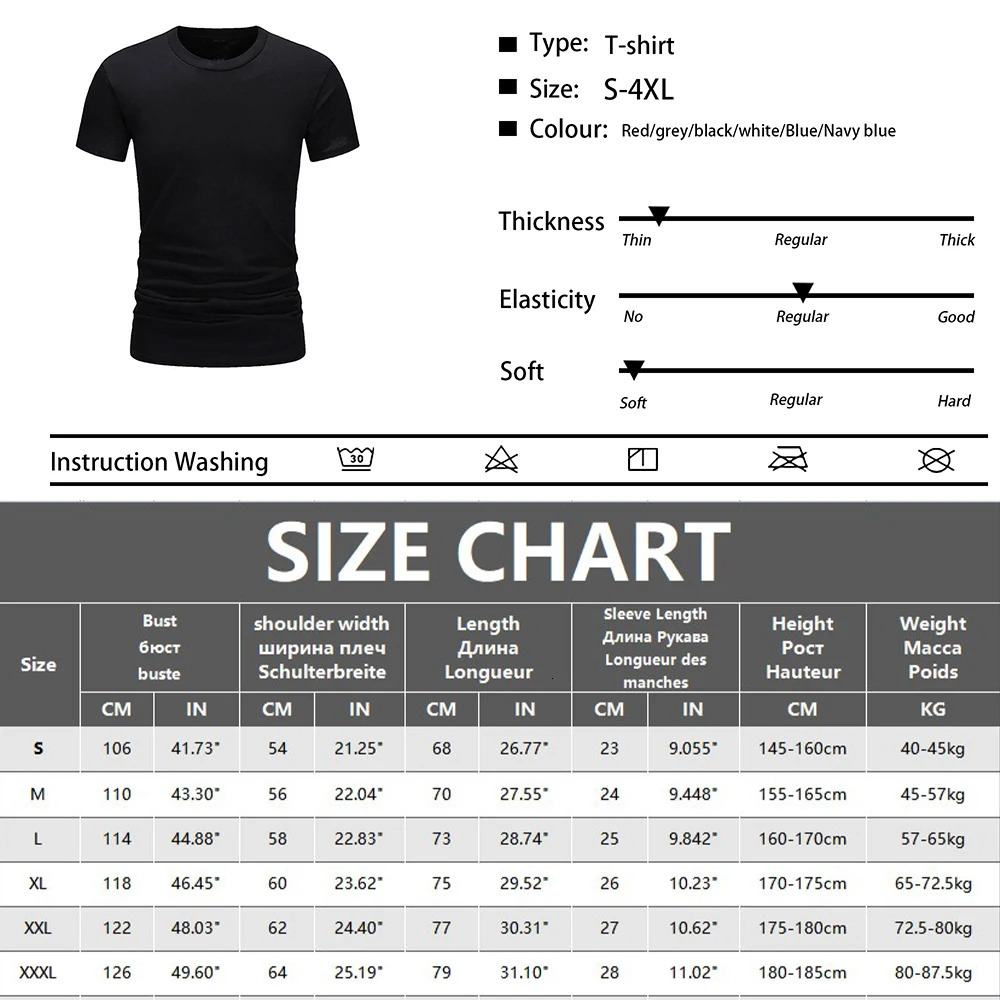 Summer mens cotton Tshirt fashionable ultrathin black short sleeved comfortable casual round neck top clothing 250312