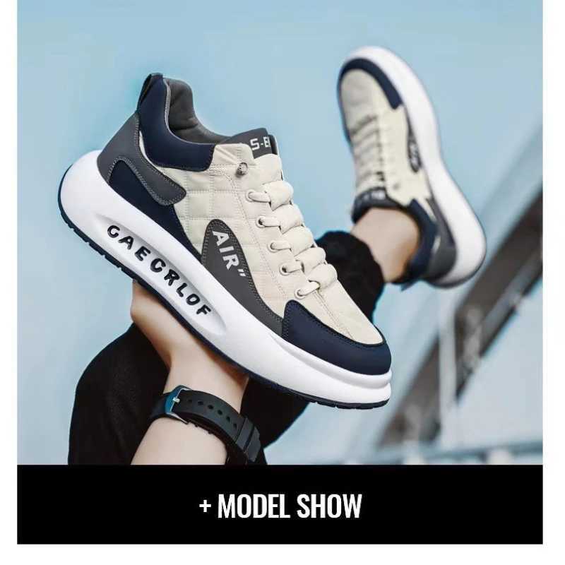 2025- Trend Mens Sports Shoes Thick Robot Running Shoes Whiteboard Shoes Y250320