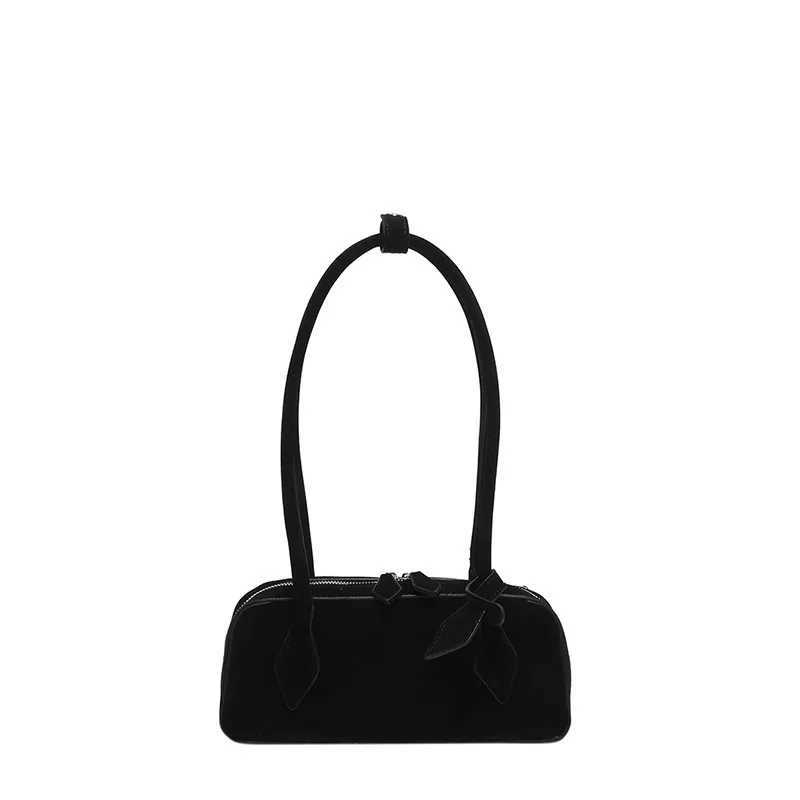 Luxury Quality Matte Nubuck Suede Boston Large Winter Office Commuter Shoulder Shopping Bag For Women Handbag Y250319