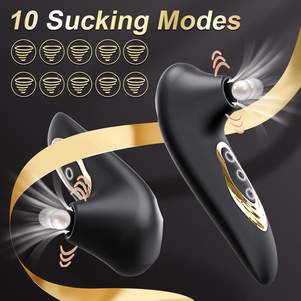 Sucker Clitoris Powerful Sucking Vibrator Female Clit Nipple Oral Vacuum Stimulator Massager Sex Toys Adults Goods for Women 250320