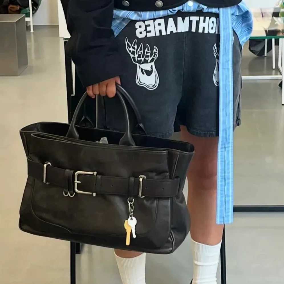 Lrage Capacity Luxury Designer Women Shoulder Bag PU Leather Bucket Bags for Women Handbags and Purses New 2025 Shopper Y250320