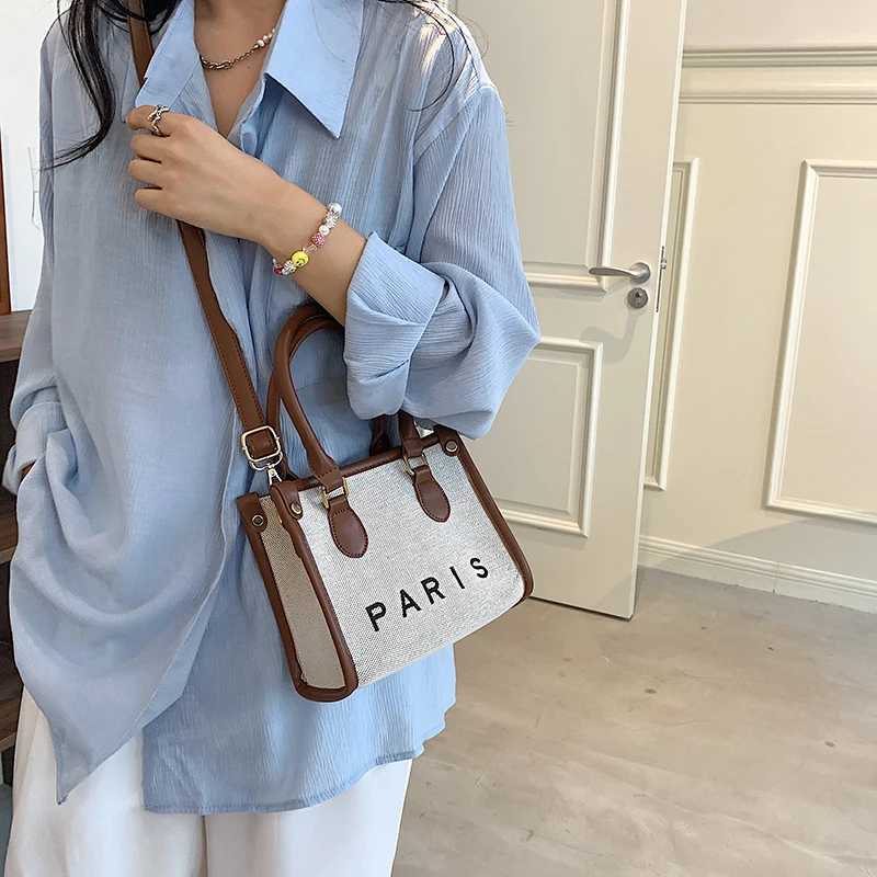 Top Quality Brand High Quality New Style Free Delivery Designer Bag High Quality Canvas Handbag Fashionable Shoulder Messenger Designer Large Capacity