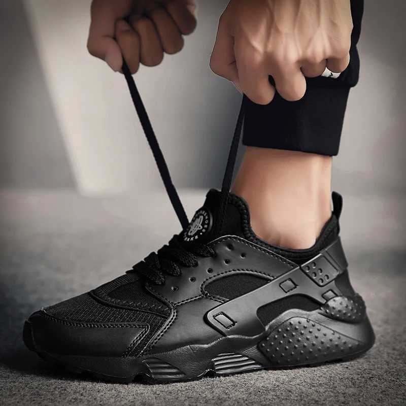 Mens breathable white sports shoes 2023 spring new item leather free casual shoes fashionable sports running shoes summer white tennis Y250320