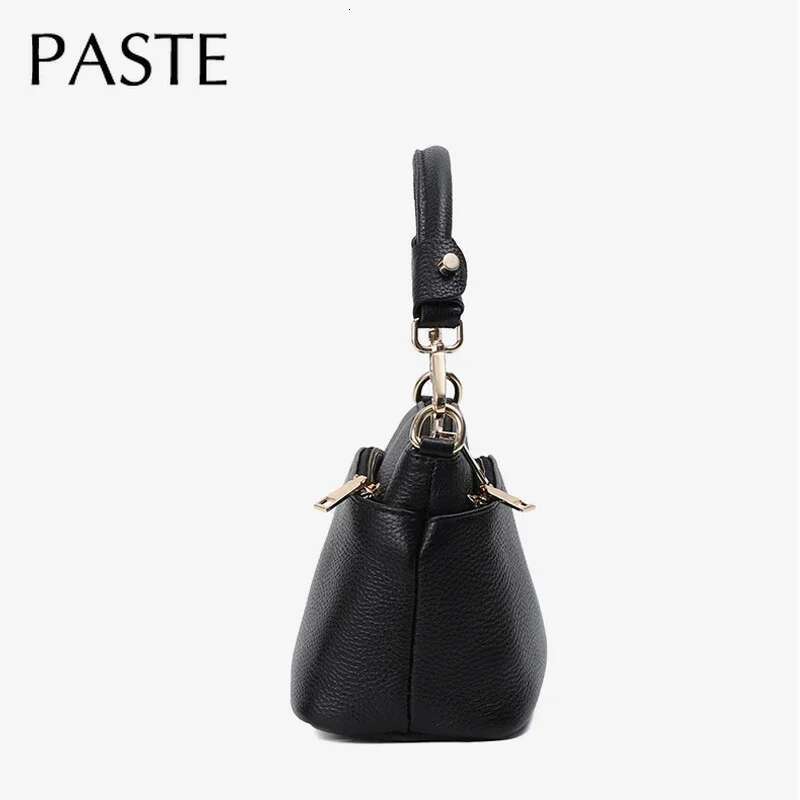 10 Colors Classic Shell Bag 100% First Layer Cowhide Leather Women Handbag Casual Female Shoulder Crossbody Purse Dropshipping