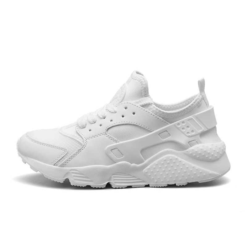 Mens breathable white sports shoes 2023 spring new item leather free casual shoes fashionable sports running shoes summer white tennis Y250320