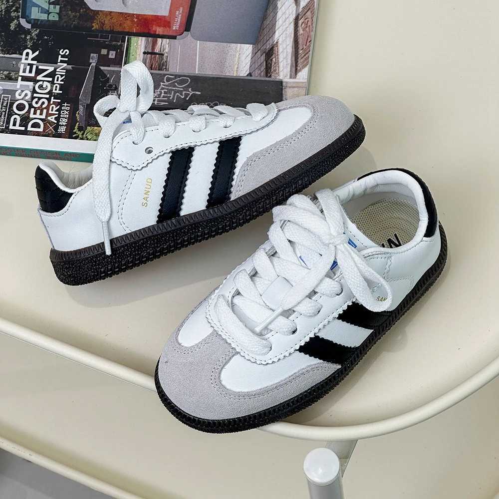 New childrens sports shoes 2024 childrens fashion shoes for girls tennis shoes white tennis shoes for boysT250321