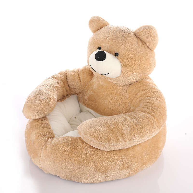 Four Seasons Universal Semi enclosed Removable and Washable Cat Warm Pet Nest Mat Small Dog Bed
