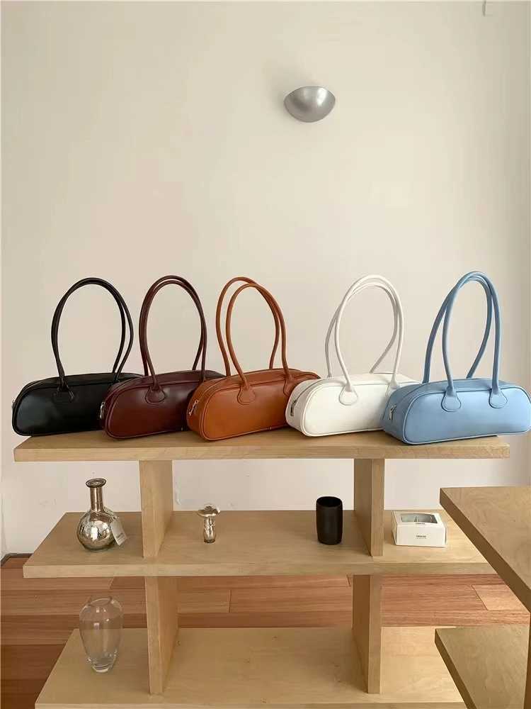 2024High-capacity Shoulder Bags for Women New Office Lady PU Underarm Bag Fashion Solid Popular Classic Y250319