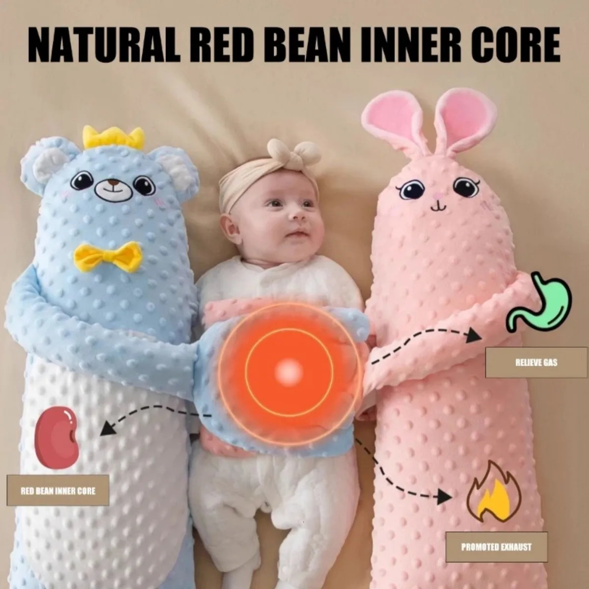 Baby Sleeping Patting Doll Pillow Sleep Companion Mood Soothing Palm Remote Control Electric Baby Pillow born Nursing Pillows 250321