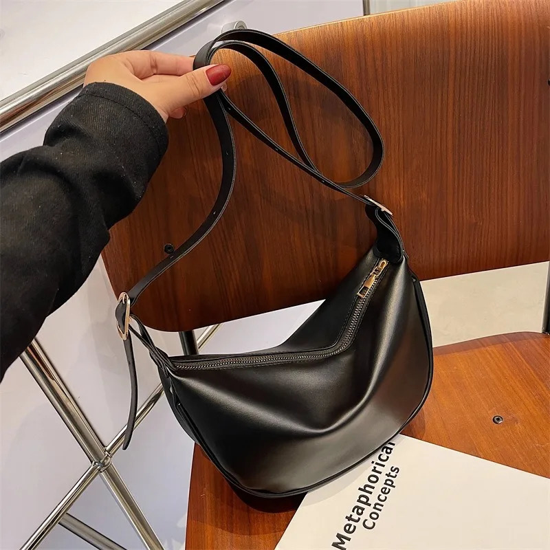 Crossbody Bag Womens 2024 Trendy Dumpling Lightweight Small Shoulder Armpit Casual B 250317
