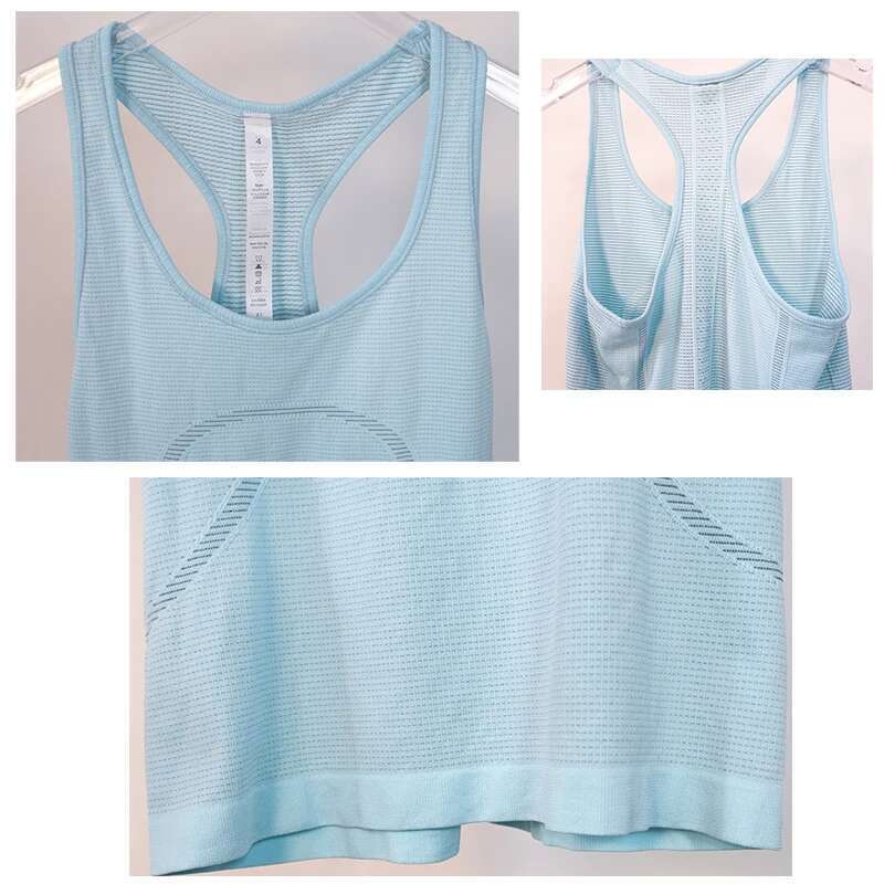 H1 Women's Vest Gym T-shirt Yoga Wear Sports Pilates Tops Workout Clothing Running Sleeveless Shirts Swiftly tech Tank top