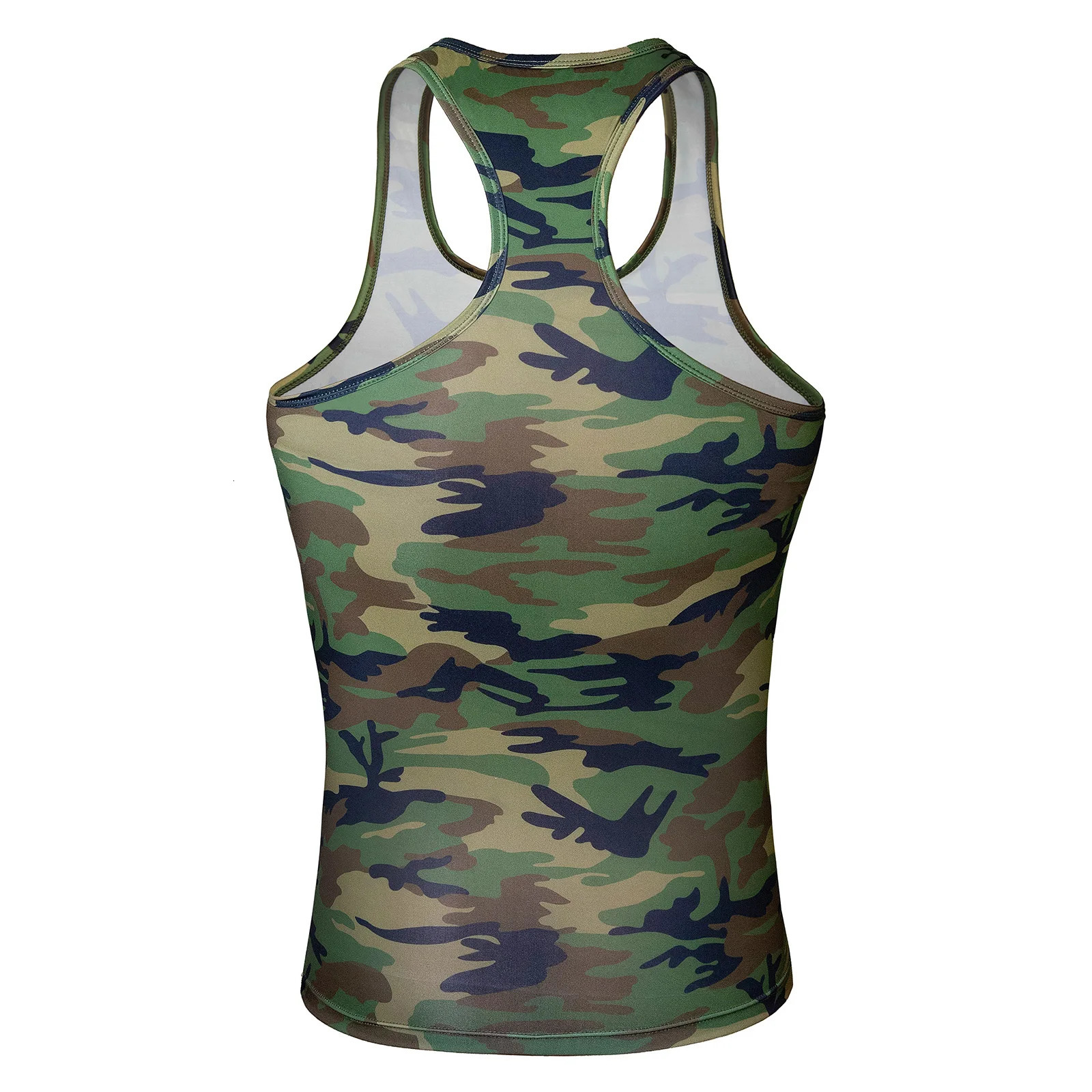 CLEVER-MENMODE Men Muscle Vests Underwear Sleeveless Shirt Tank Top Undershirts Bodybuilding Clothing Camouflage Singlet 250320