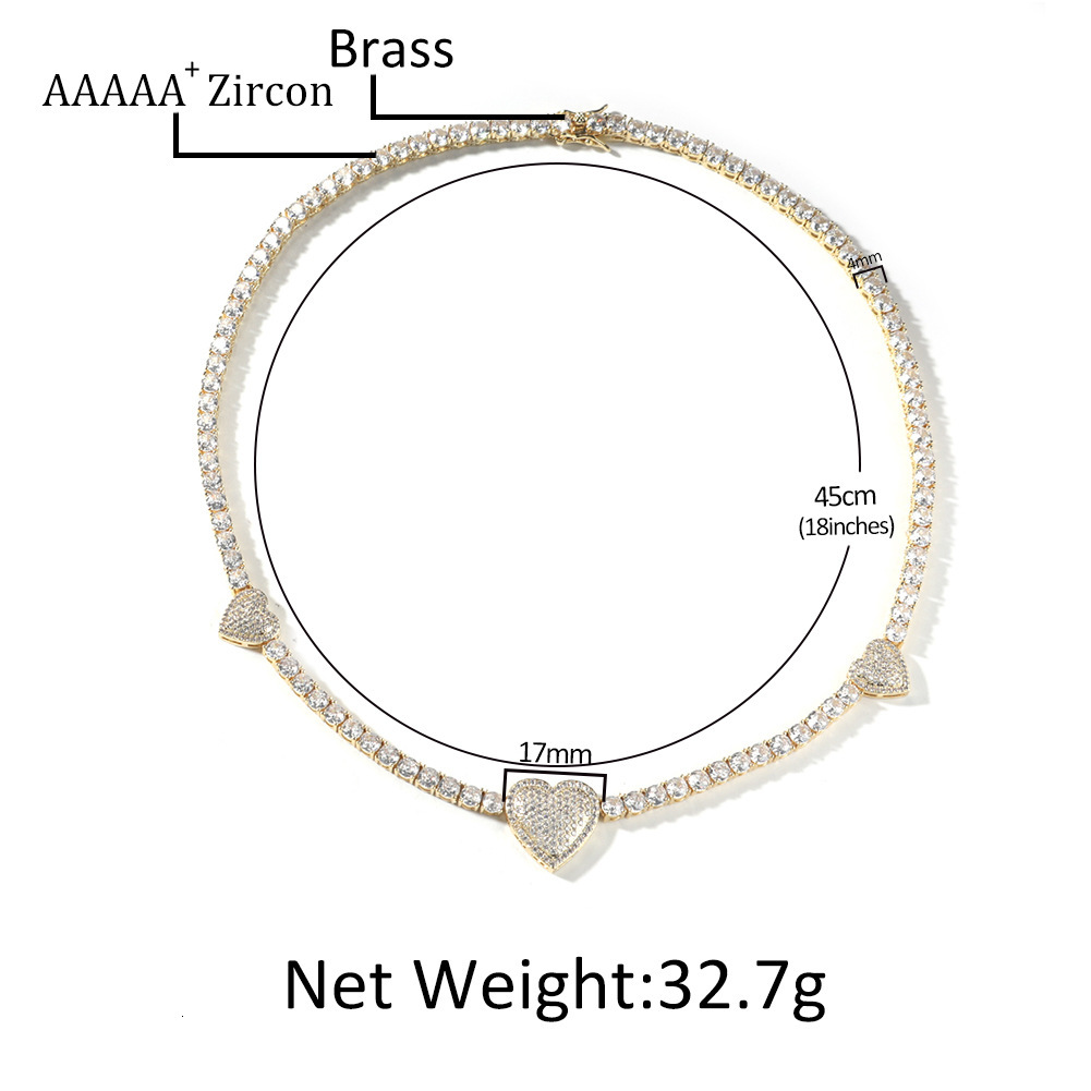 New copper inlaid zircon love tennis chain with niche design high-end feeling collarbone chain fashionable and simple accessories