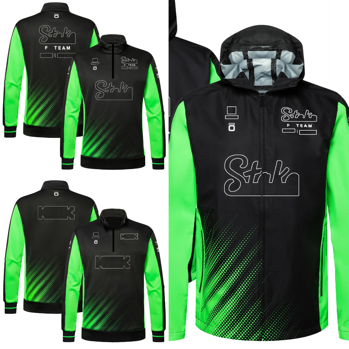 2025 F1 Team Formula 1 Driver Full Length Hoodie Men Racing Jacket Same Fans 1/4 Zip Midlayer Unisex Hooded Sweatshirt free shipping