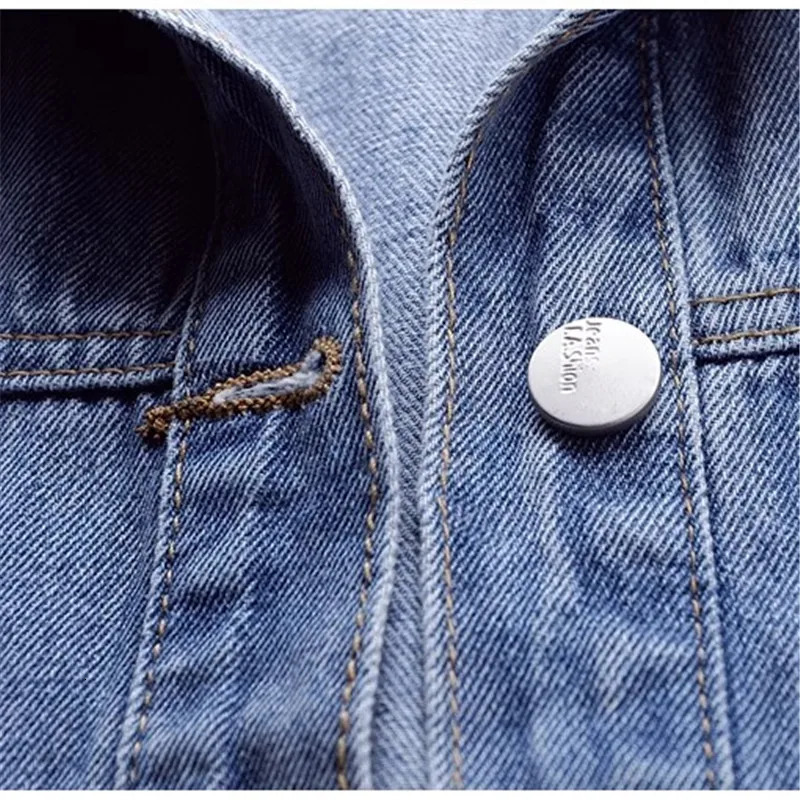 Spring and Autumn Vintage Big Pocket Denim Vest Women Cowboy Sleeveless Jacket Coat Slim Short Jeans Waistcoat Female T930 250320