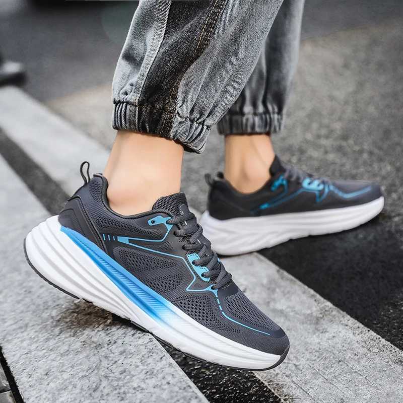 2023 New Running Shoes Mens Foldable Sports Shoes Walking Shoes Anti slip Breathable Fashion Lightweight Casual Shoes Y250320