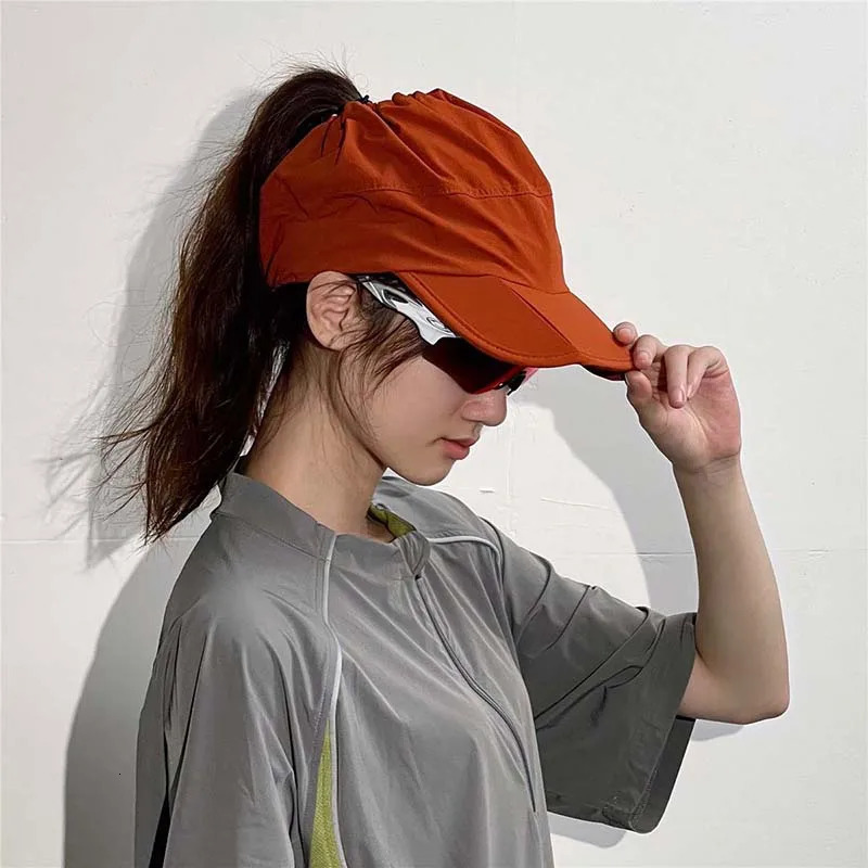 Summer Outdoor Sunscreen Ceiling Hat Quick drying Sports Mens Hat Waterproof Hiking Baseball Hat Womens Sunshade Hat 250320